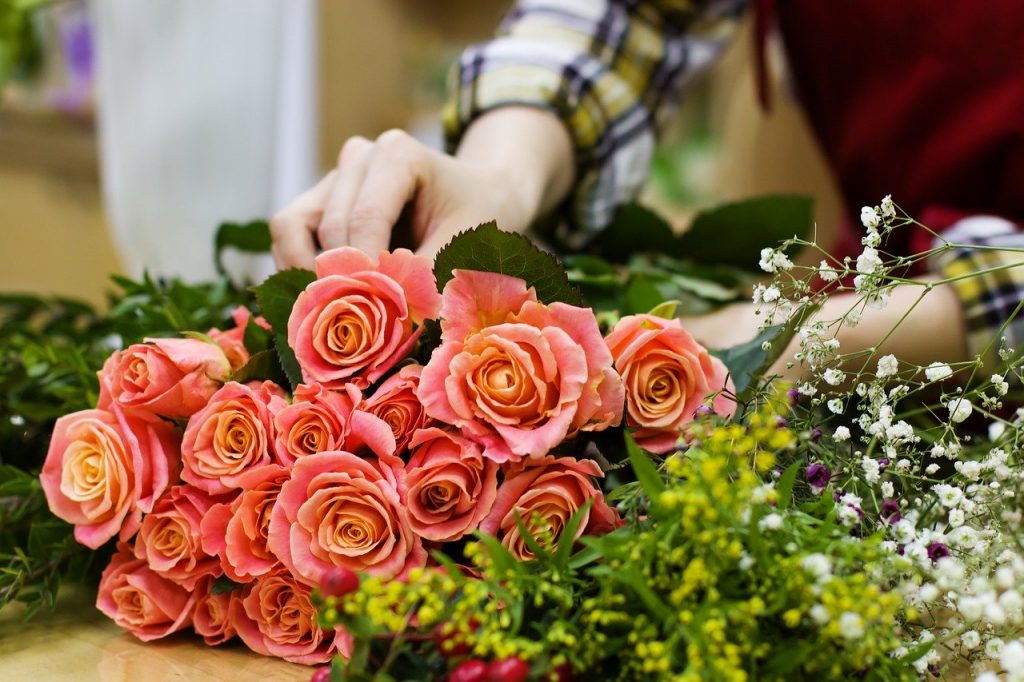 Un bouquet de fleurs pour la fête des mères