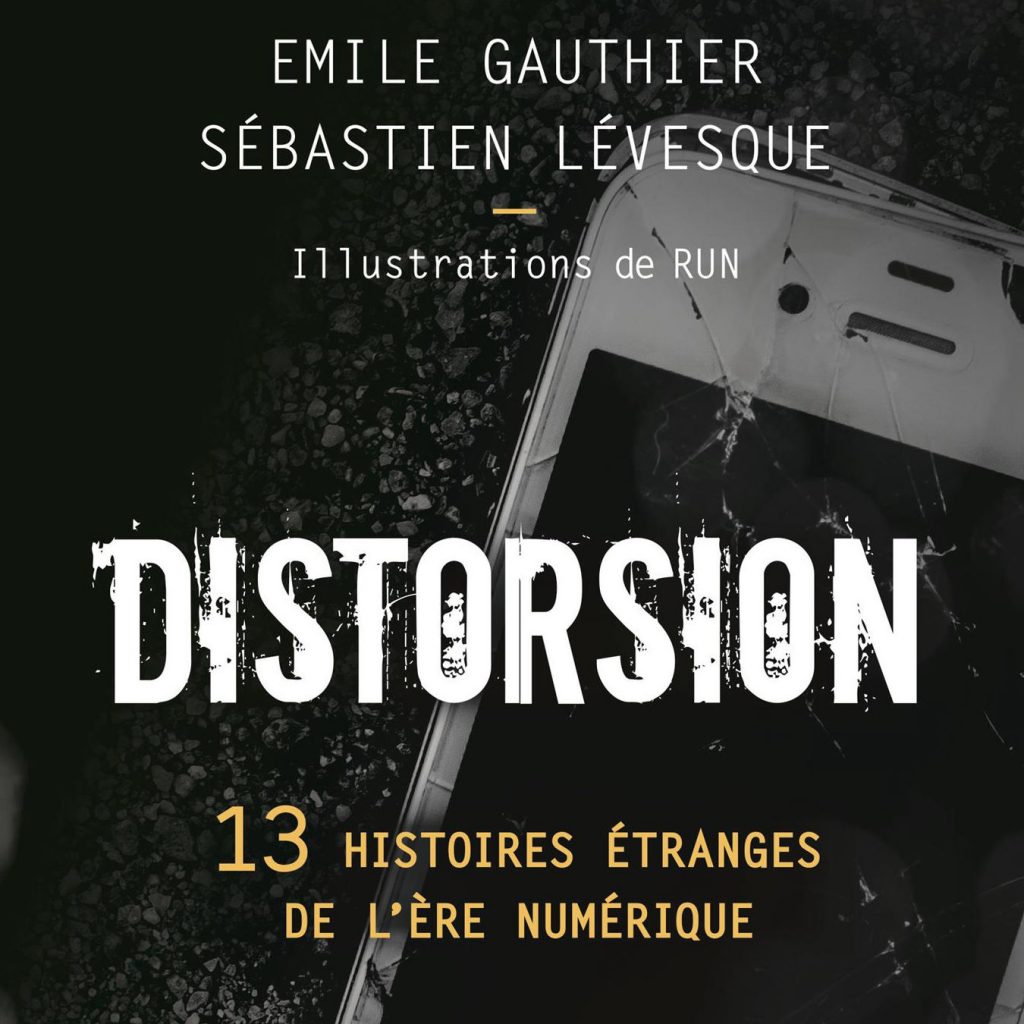 Livre "Distorsion" aux Editions de l'Homme